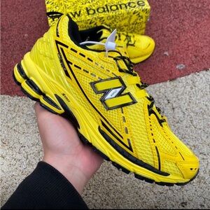 New Balance Yellow Running Shoes
